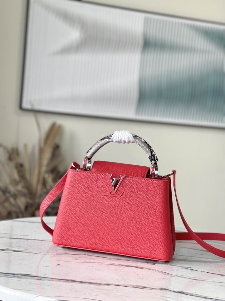 Capucines N92040银扣蛇27x18x9cm gf (10)