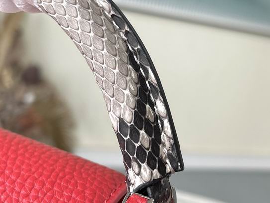 Capucines N92040银扣蛇27x18x9cm gf (14)