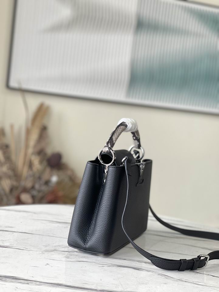 Capucines N92040银扣蛇27x18x9cm gf (2)