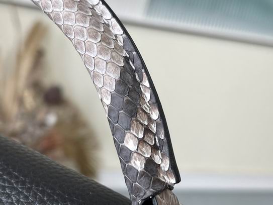 Capucines N92040银扣蛇27x18x9cm gf (5)