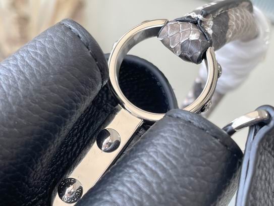 Capucines N92040银扣蛇27x18x9cm gf (6)