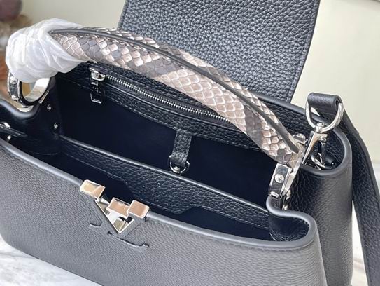 Capucines N92040银扣蛇27x18x9cm gf (9)