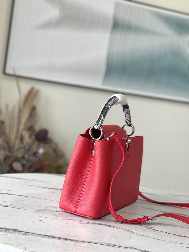 Capucines N92040银扣蛇31.5x20x11cm gf (11)