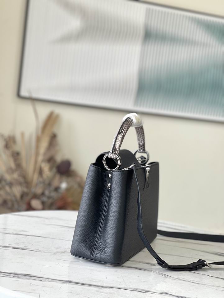 Capucines N92040银扣蛇31.5x20x11cm gf (2)