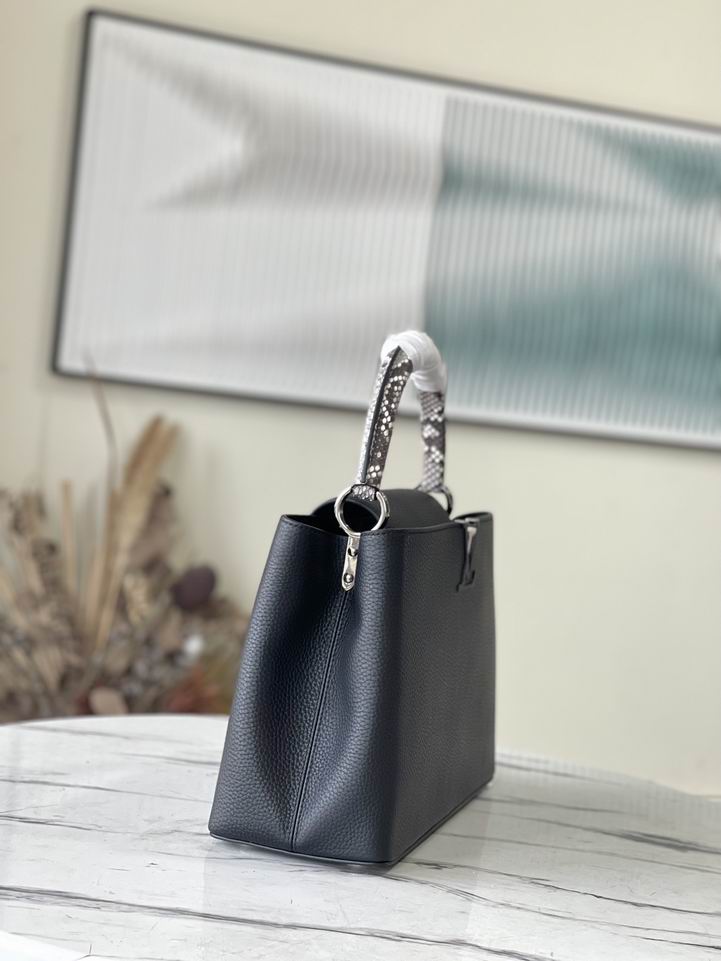 Capucines N92040银扣蛇36x23x14cm gf (2)