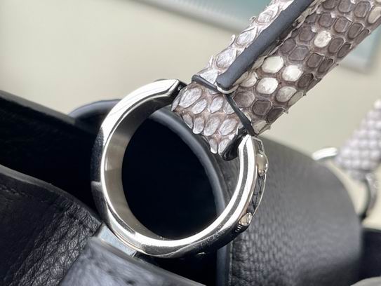 Capucines N92040银扣蛇36x23x14cm gf (5)