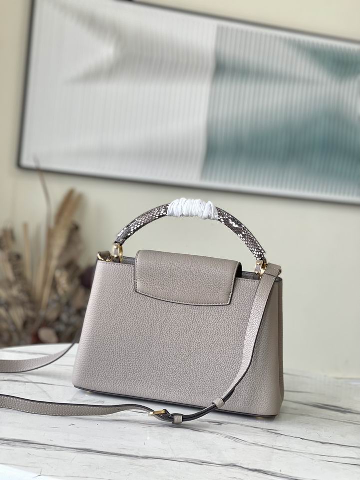 Capucines N92802淡咖色蛇31.5x20x11cm gf (2)