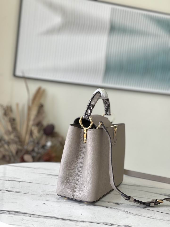 Capucines N92802淡咖色蛇31.5x20x11cm gf (3)