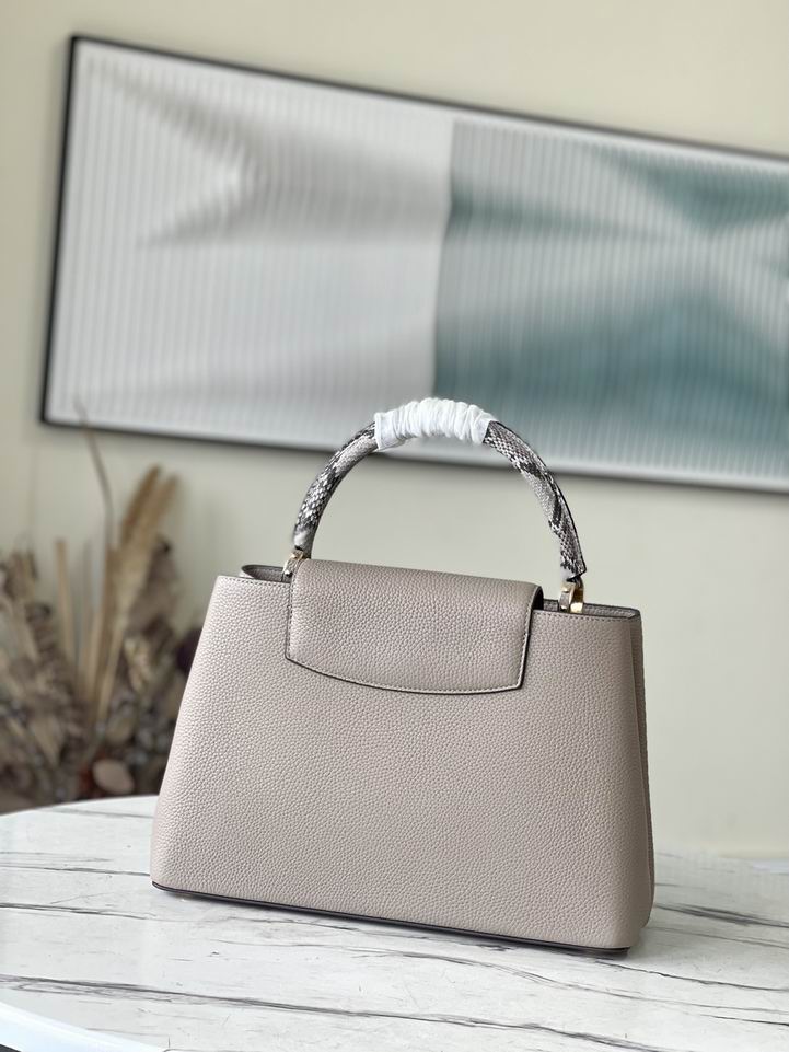 Capucines N92802淡咖色蛇36x23x14cm gf (2)