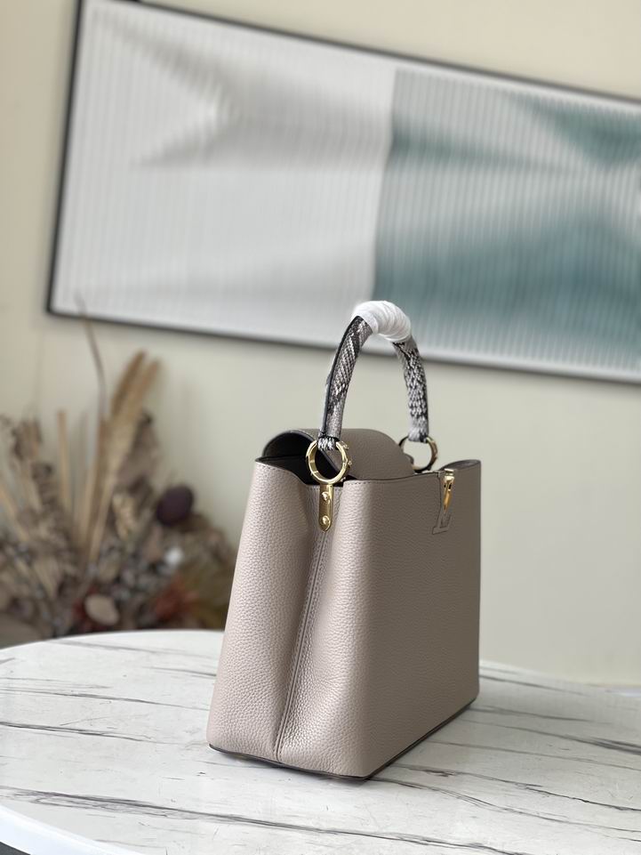 Capucines N92802淡咖色蛇36x23x14cm gf (3)