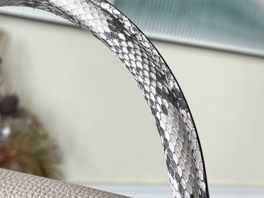 Capucines N92802淡咖色蛇36x23x14cm gf (5)