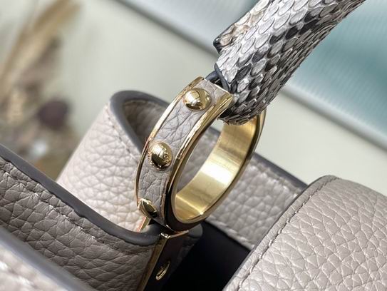 Capucines N92802淡咖色蛇36x23x14cm gf (6)