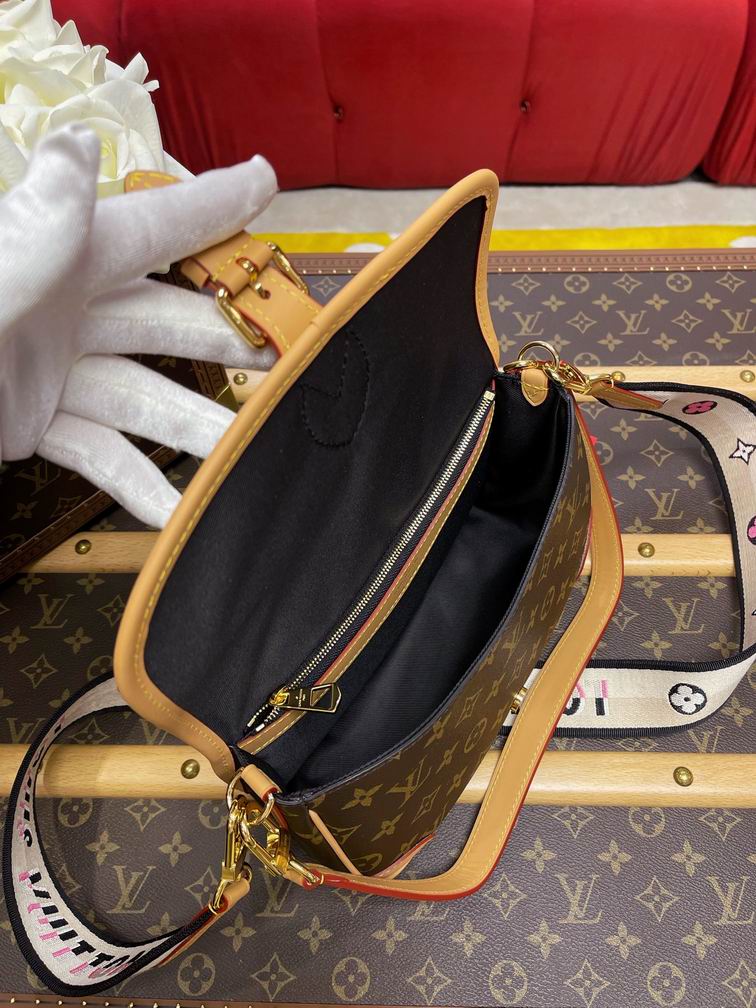 Diane M45985杏色 24x15x9cm gf (9)