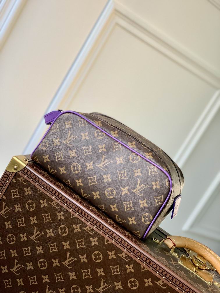 Dopp Kit M46253老花 绿紫 28x15x16.5cm gf (4)