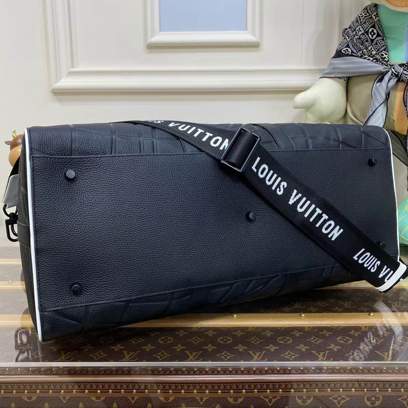 Keepall M21382黑全皮 50x29x23cm gf (4)