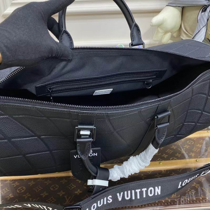 Keepall M21382黑全皮 50x29x23cm gf (9)