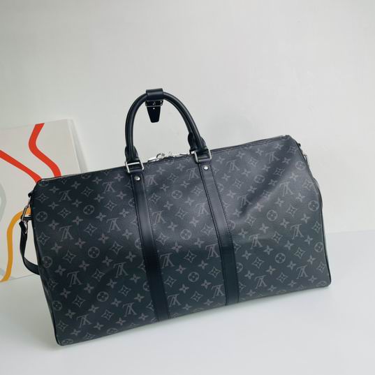 Keepall M40603黑花 50x29x22cm gf (2)