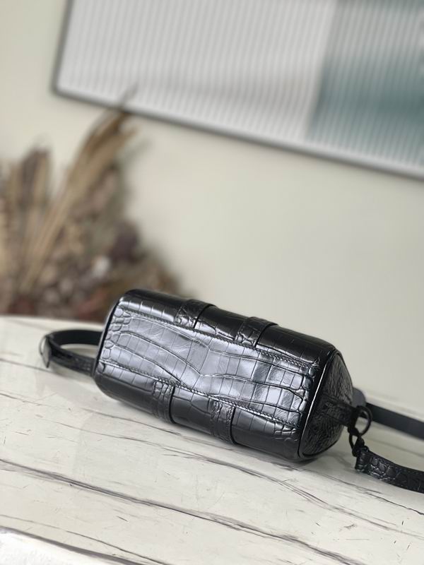 Keepall M80641黑色鳄鱼纹25x15x11cm gf (3)