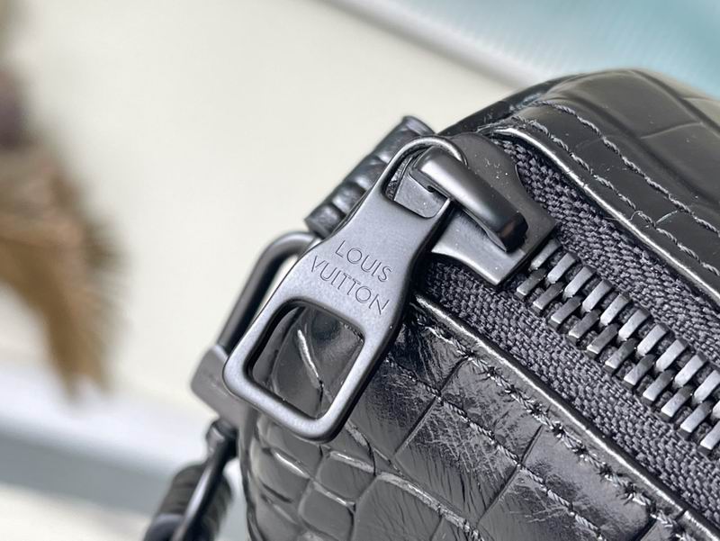 Keepall M80641黑色鳄鱼纹25x15x11cm gf (6)