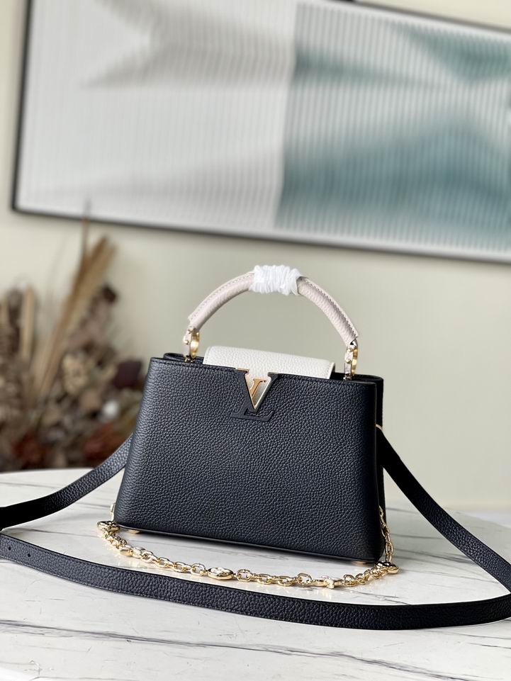 M20708黑拼色珐琅花卉27x18x9cm gf (1)