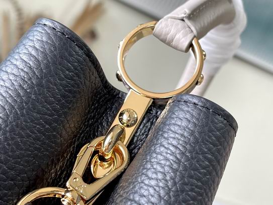 M20708黑拼色珐琅花卉27x18x9cm gf (6)