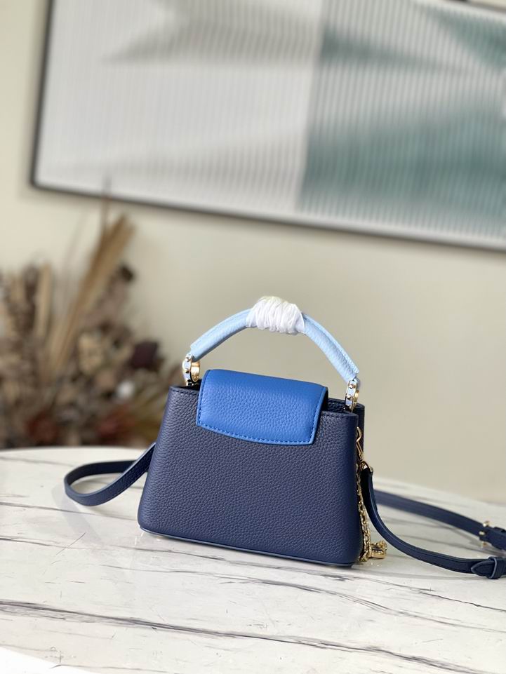 M20844蓝拼色珐琅花卉21x14x8cm gf (3)