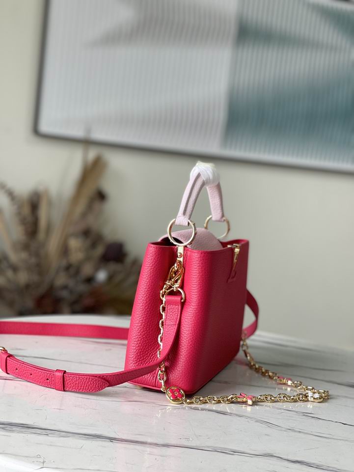 M20845玫红拼色珐琅花27x18x9cm gf (3)