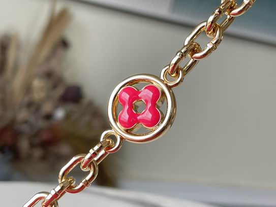 M20845玫红拼色珐琅花27x18x9cm gf (7)