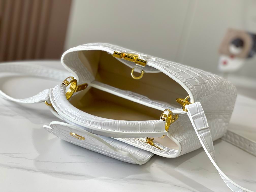 N92173复古白色鳄鱼纹27x18x9cm cs (8)