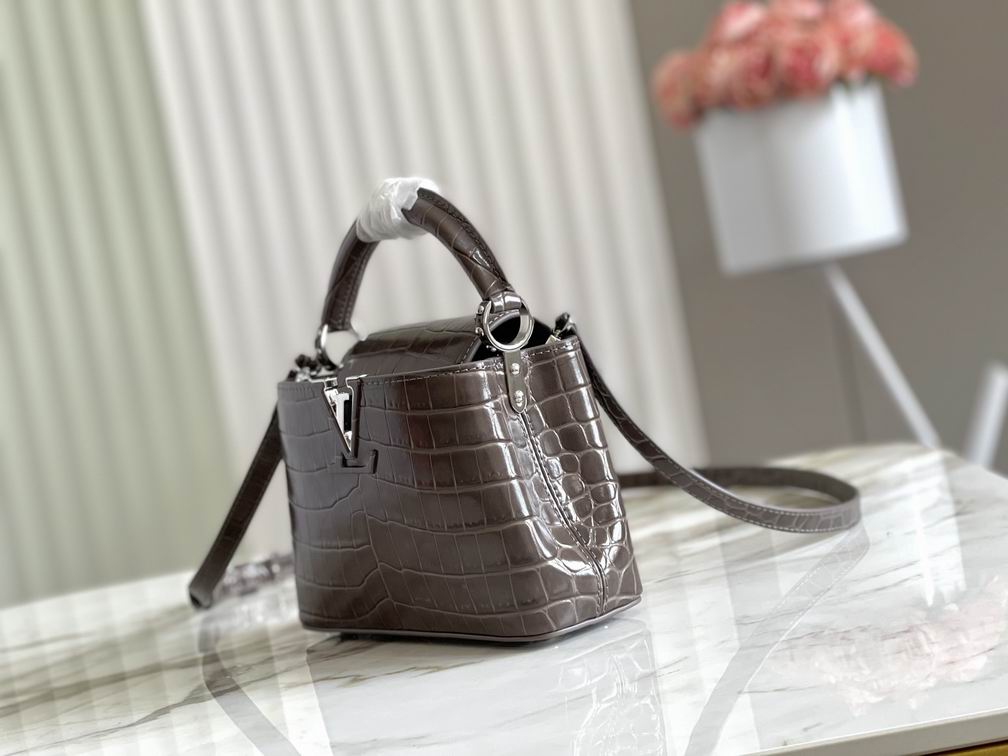 N94227 M48865深灰鳄鱼纹21x14x8cm gf (2)