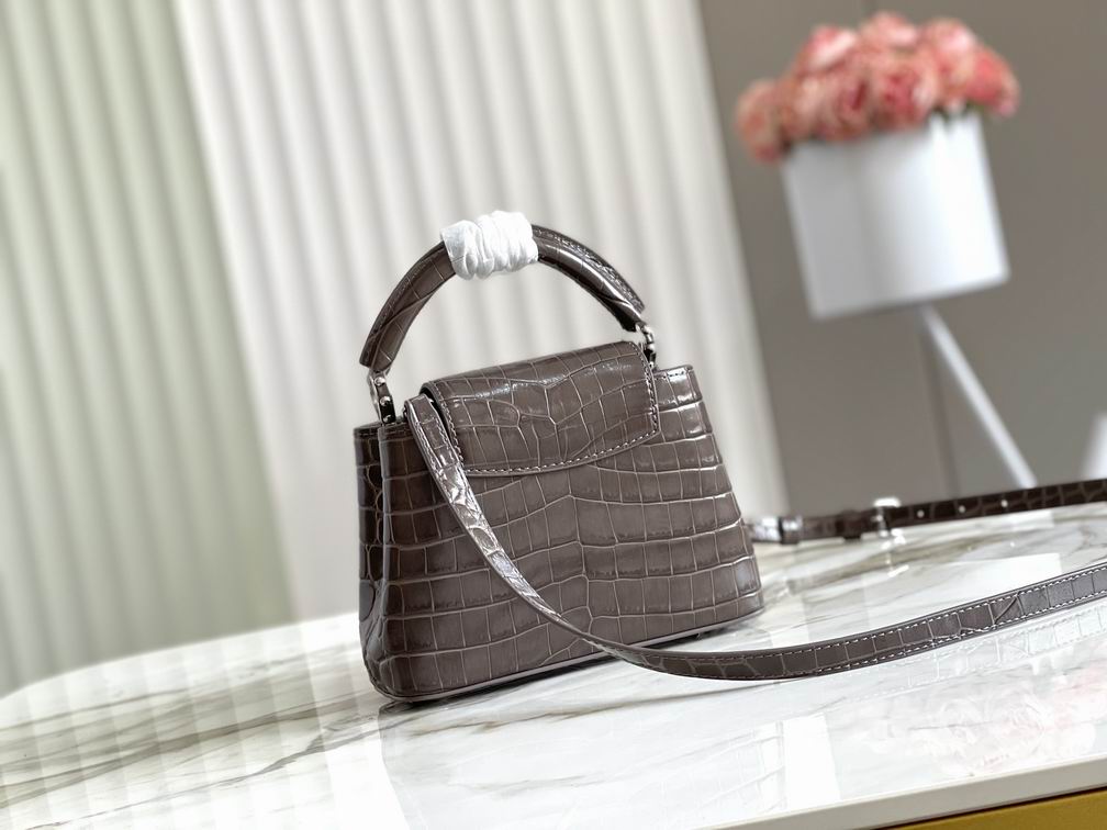 N94227 M48865深灰鳄鱼纹21x14x8cm gf (3)