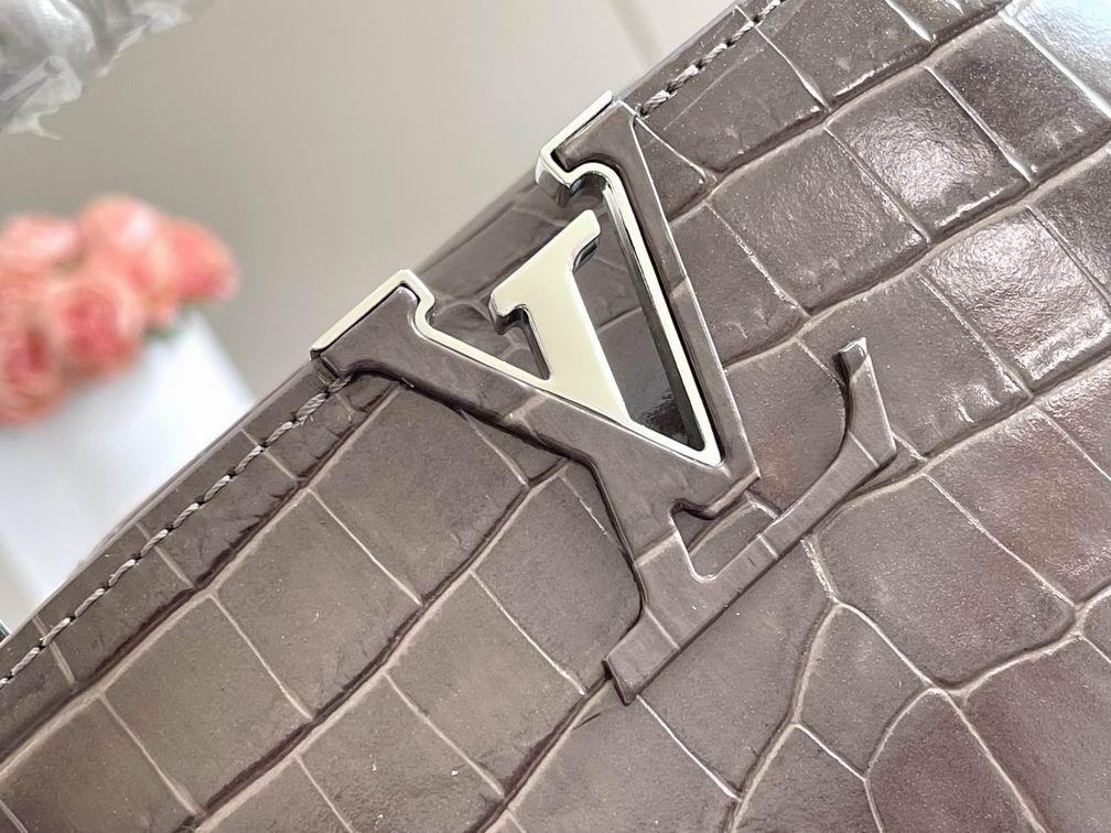 N94227 M48865深灰鳄鱼纹21x14x8cm gf (5)