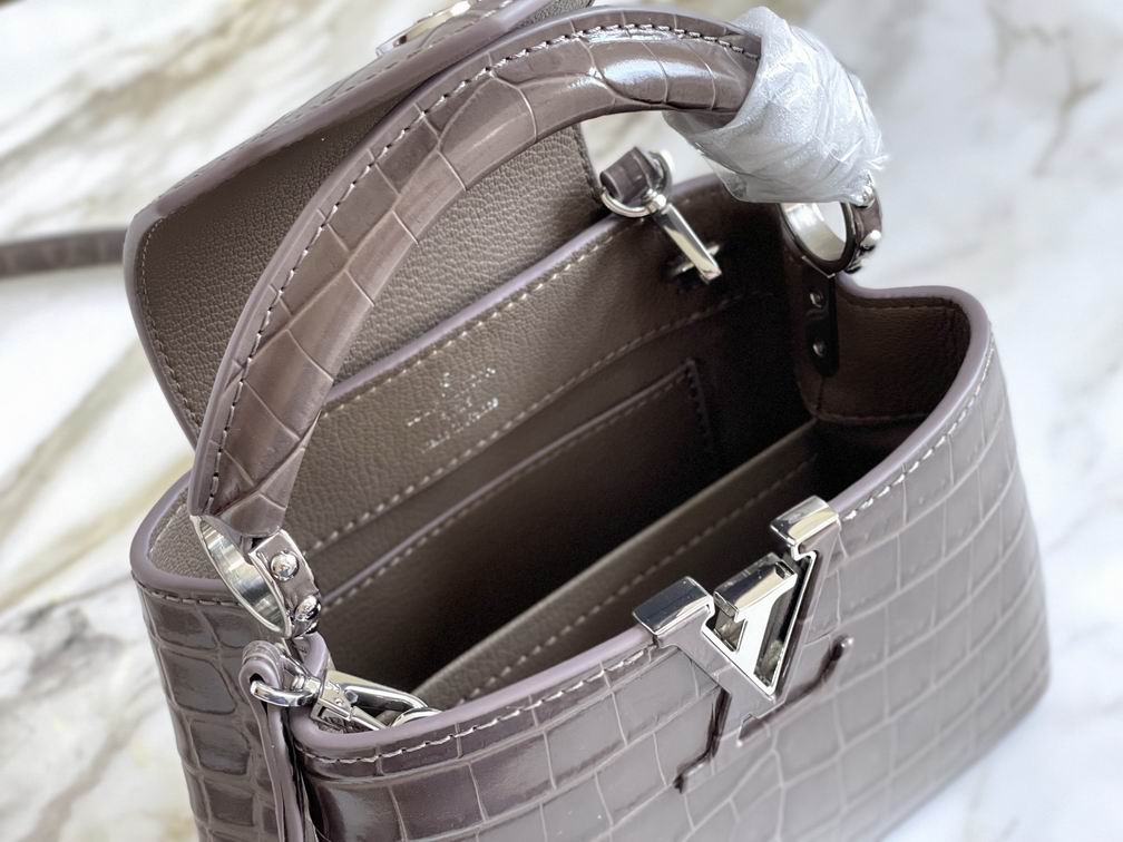 N94227 M48865深灰鳄鱼纹21x14x8cm gf (9)