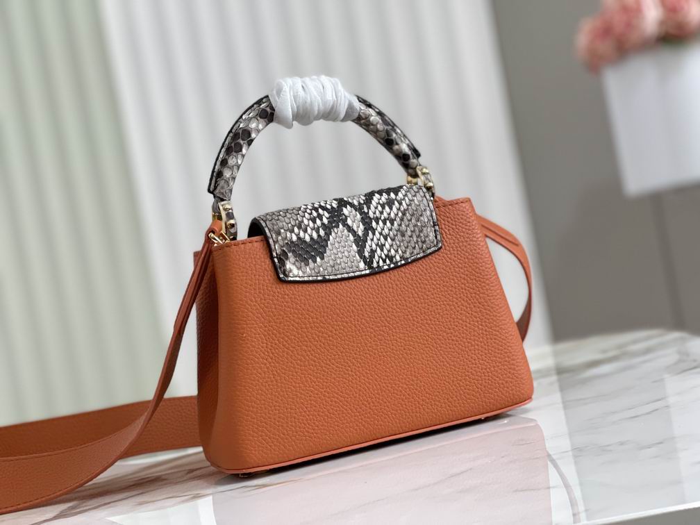 N99387 M48865焦糖蛇肩21x14x8cm gf (2)