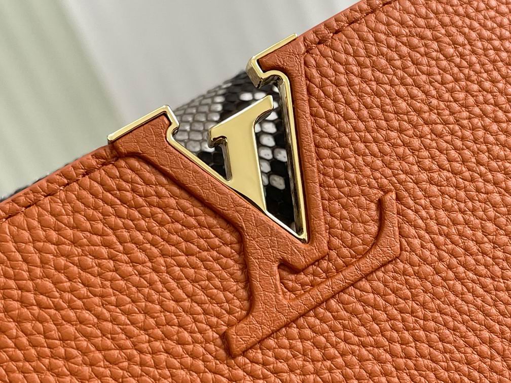 N99387 M48865焦糖蛇肩27x18x9cm gf (5)