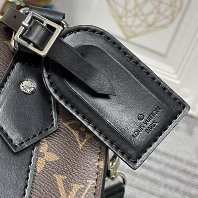 Sac Plat M46453黑花 老花 压花19x22x7cm ss (16)