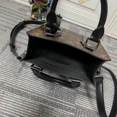 Sac Plat M46453黑花 老花 压花19x22x7cm ss (19)