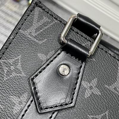 Sac Plat M46453黑花 老花 压花19x22x7cm ss (27)