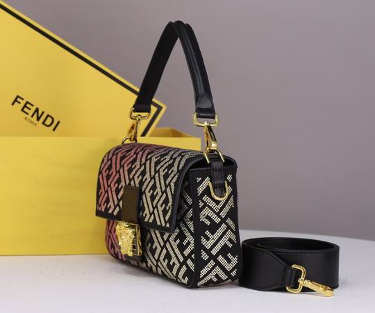 Fendi 7701彩色烫钻 28x7.5x14cm ww (3)