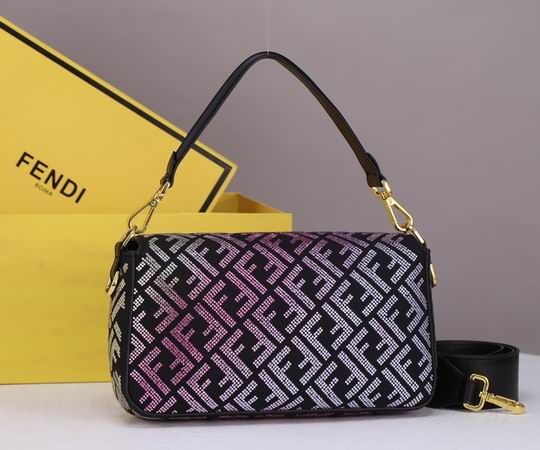 Fendi 7701彩色烫钻 28x7.5x14cm ww (4)