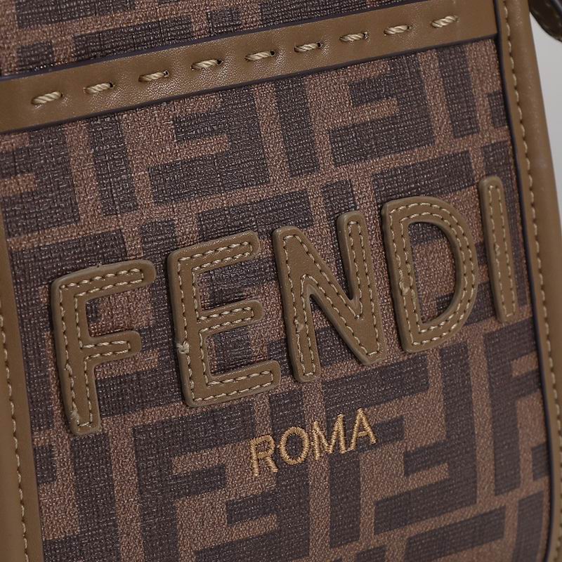 Fendi 7710啡色14.5x6x18cm ww (5)