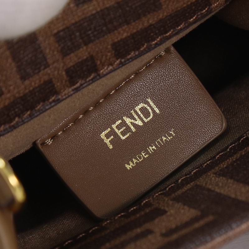 Fendi 7710啡色14.5x6x18cm ww (7)