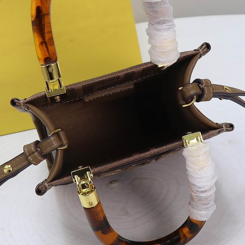 Fendi 7710啡色14.5x6x18cm ww (9)