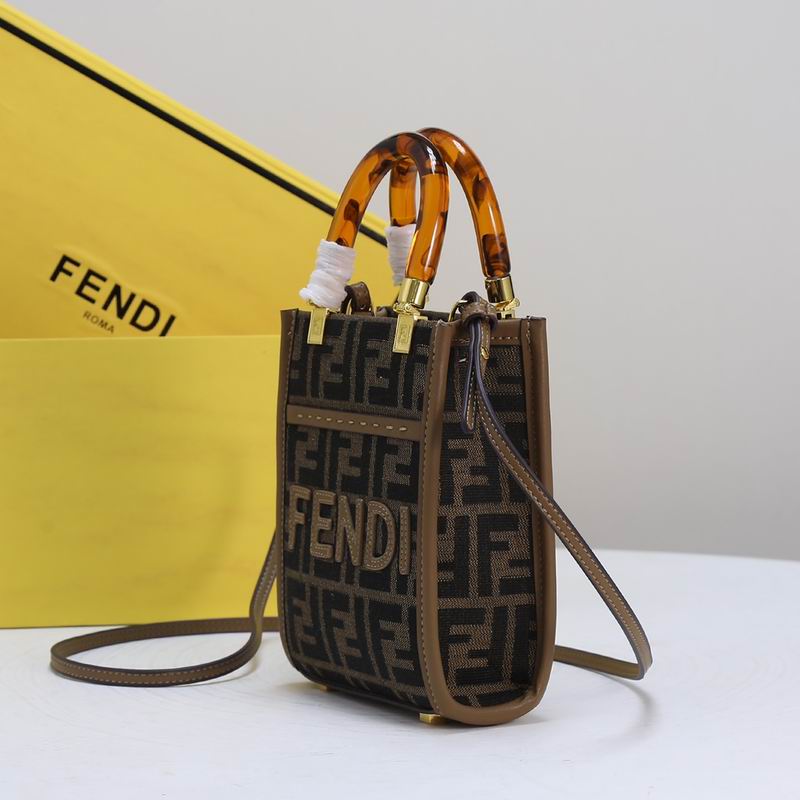 Fendi 7712啡色14.5x6x18cm ww (2)