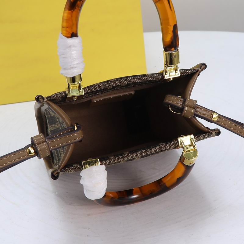 Fendi 7712啡色14.5x6x18cm ww (9)