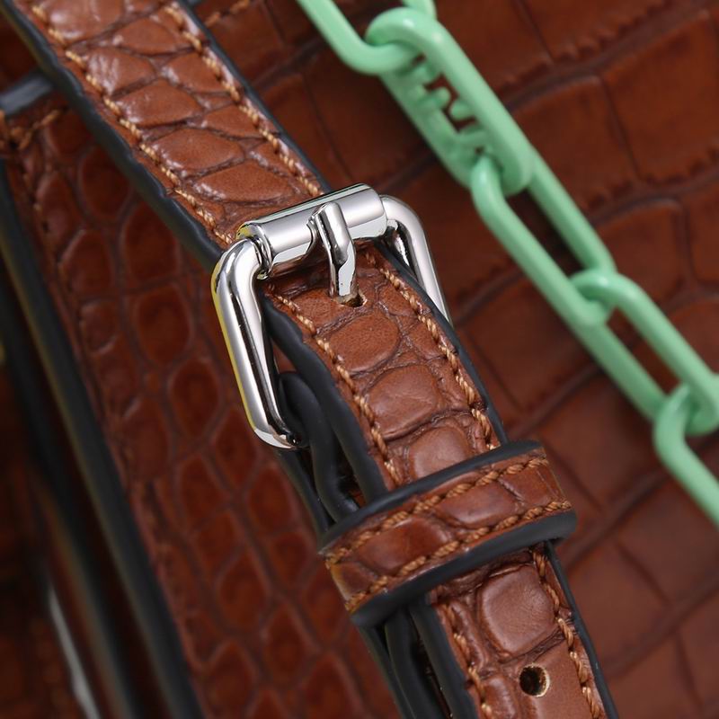 Fendi F0676鳄鱼纹 23cm ww (26)