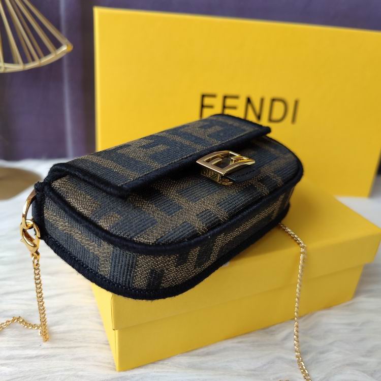 Fendi F7AR845咖啡 11x6.5x2.5cm zy (3)