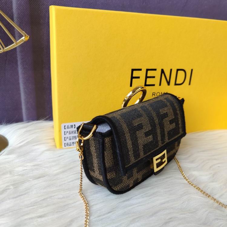Fendi F7AR845咖啡 11x6.5x2.5cm zy (4)