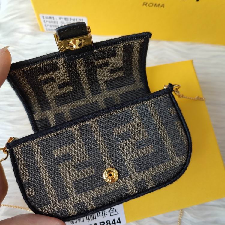 Fendi F7AR845咖啡 11x6.5x2.5cm zy (6)