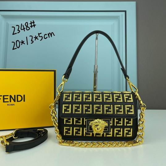 Fendi Versace联名款20x13x5cm ww (1)